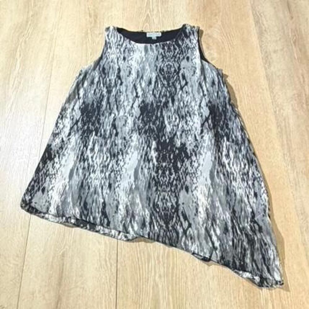 Joseph-a Women's Grey and Black Dress